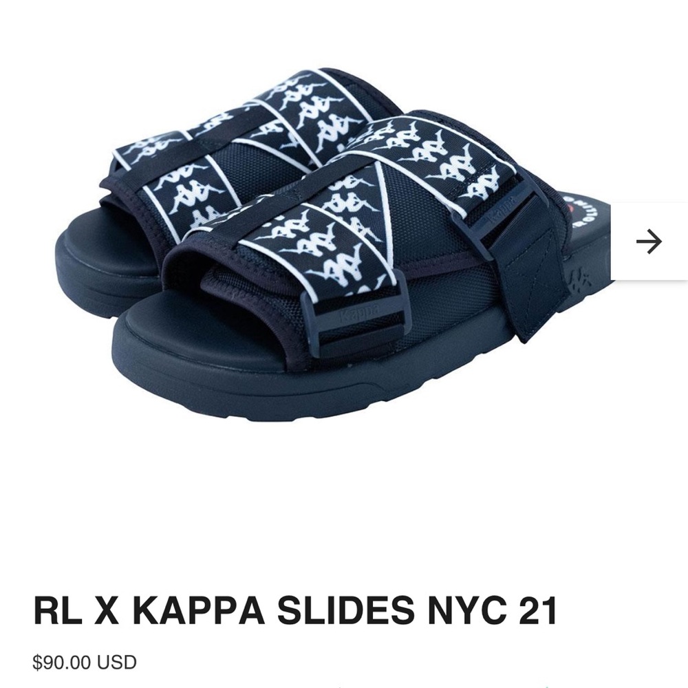 Rolling Loud Kappa Slip on Sandals